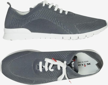 Kiton Sneaker 45 in Grau: Vorderseite