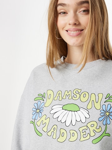 Sweat-shirt Damson Madder en gris