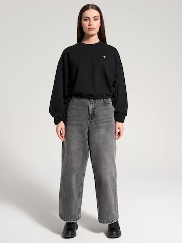 NOWIHT Sweatshirt 'Zephyrine' in Black