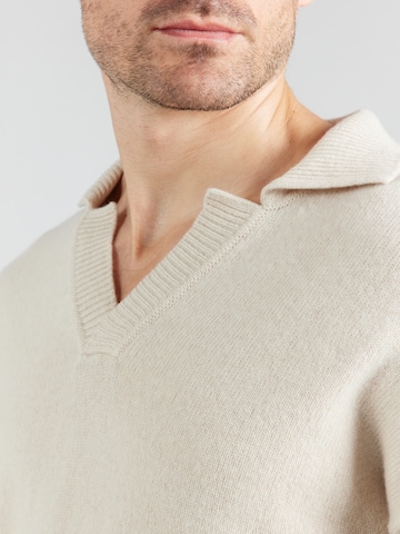 Pull-over 'Ucari' BOSS en blanc