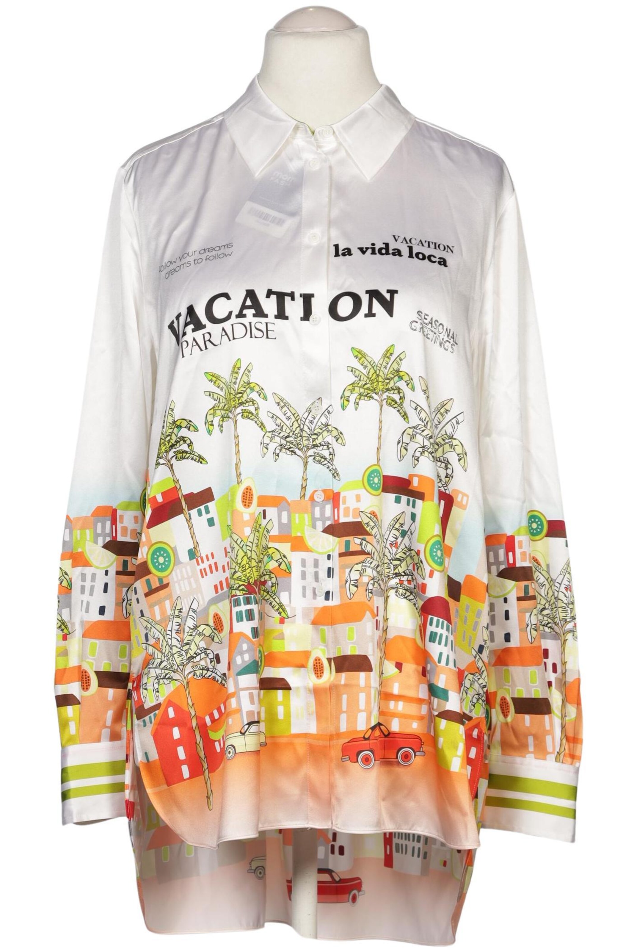 HERZENSANGELEGENHEIT Blouse & Tunic in L in White: front