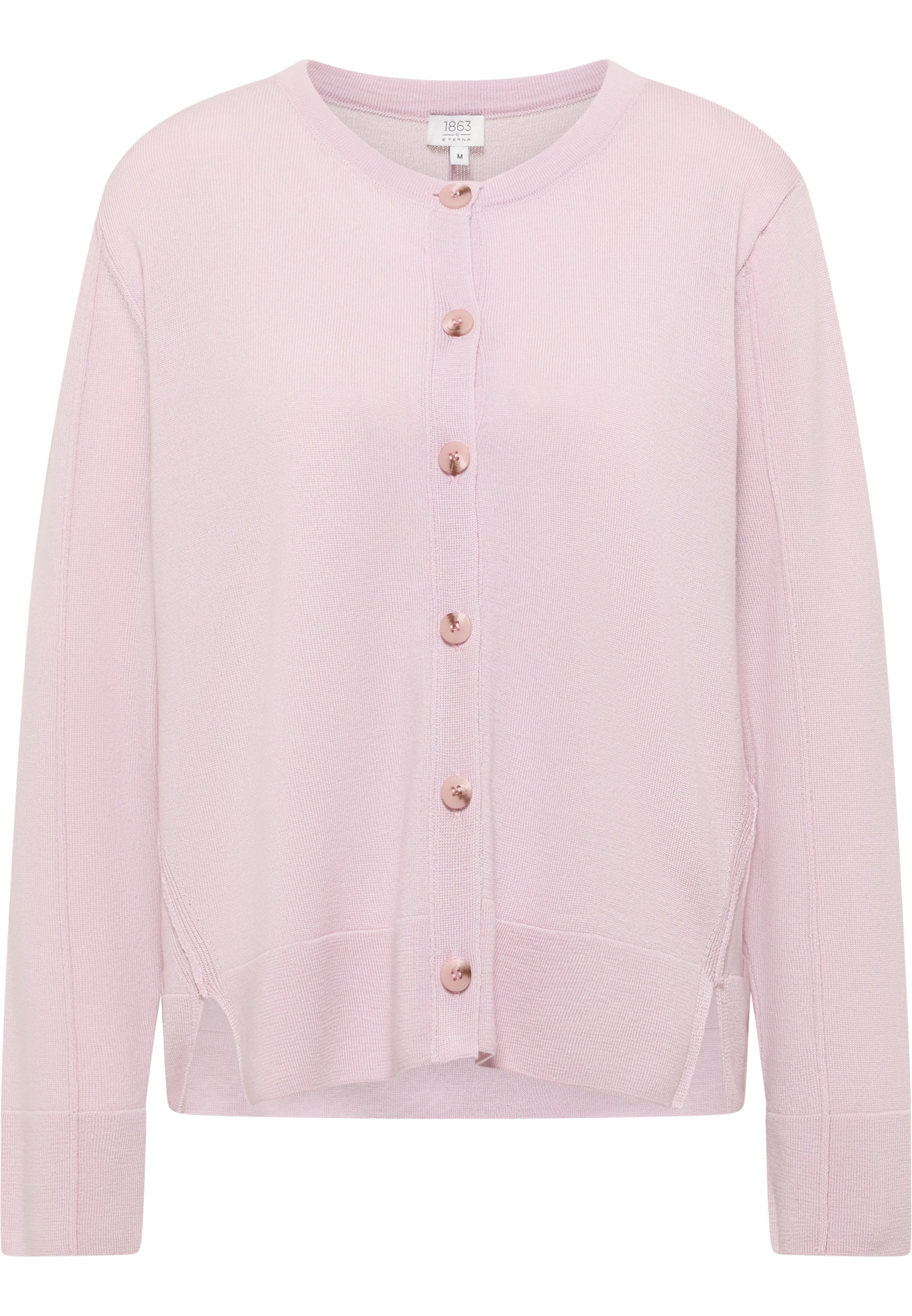 ETERNA Knit Cardigan in Pink: front