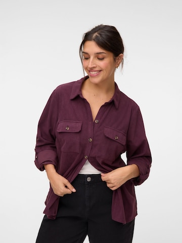 Vero Moda Curve - Blusa 'VMCelly' en rojo: frente