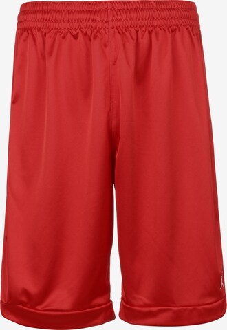 Jordan Loosefit Sportbroek in Rood: voorkant