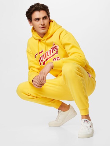 Tommy Jeans - Sweatshirt em amarelo