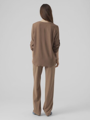 VERO MODA Blouse 'ELVA' in Bruin