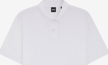 T-Shirt BOSS en blanc : devant
