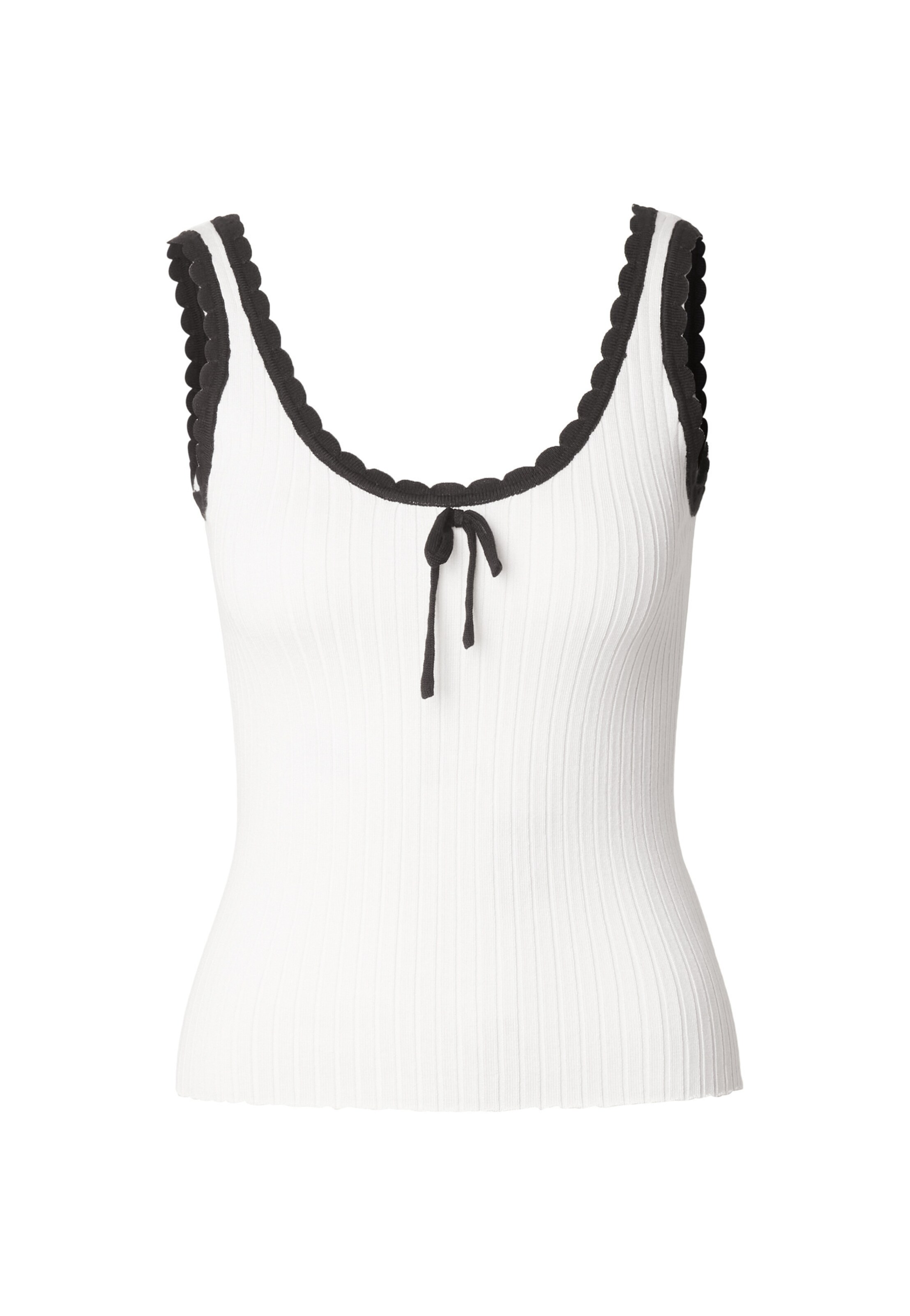 Estelou Stricktop in Weiß: Vorderseite