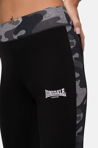 regular Leggings 'DORRERY' di LONSDALE in nero