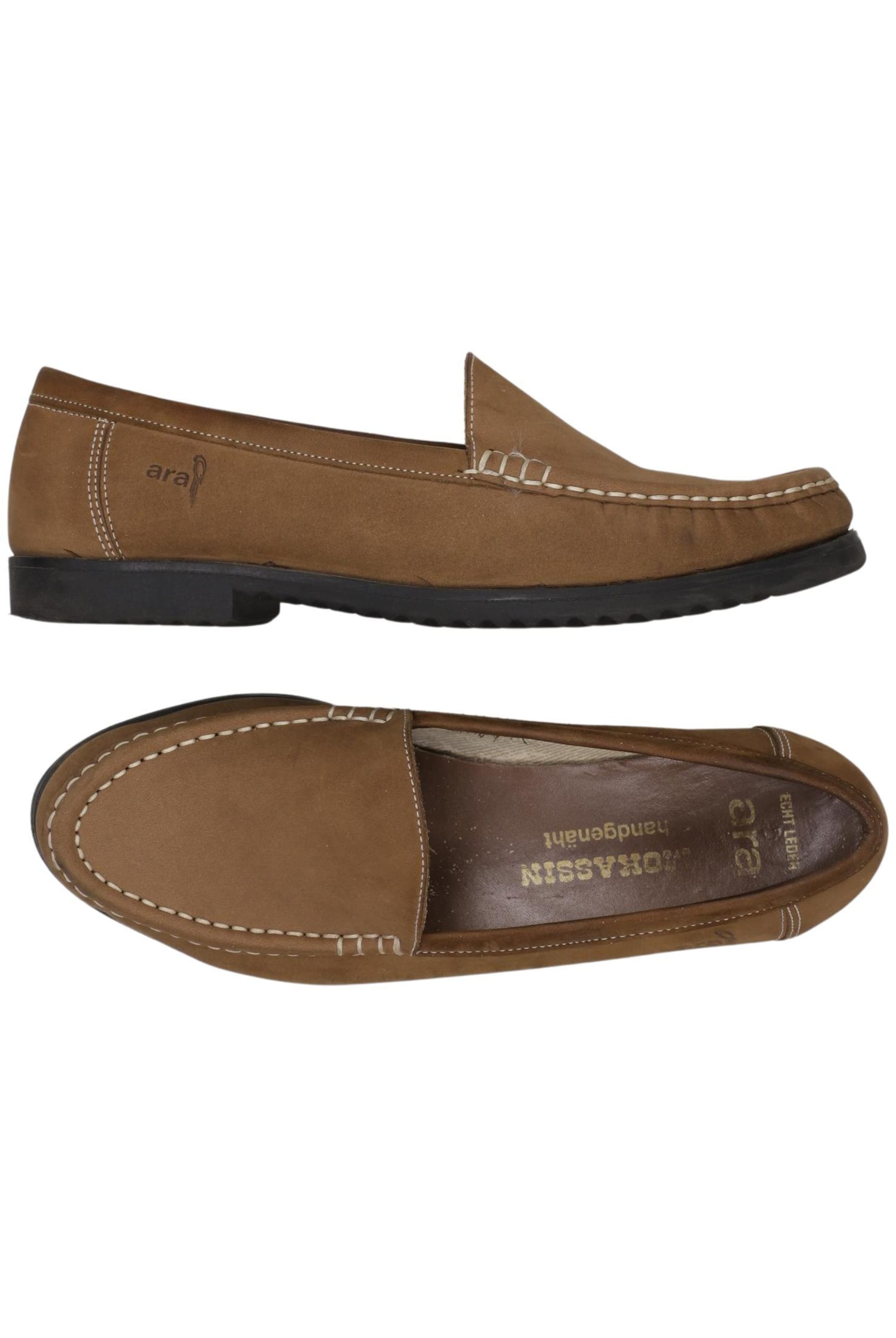 ARA Flats & Loafers in 38 in Brown: front