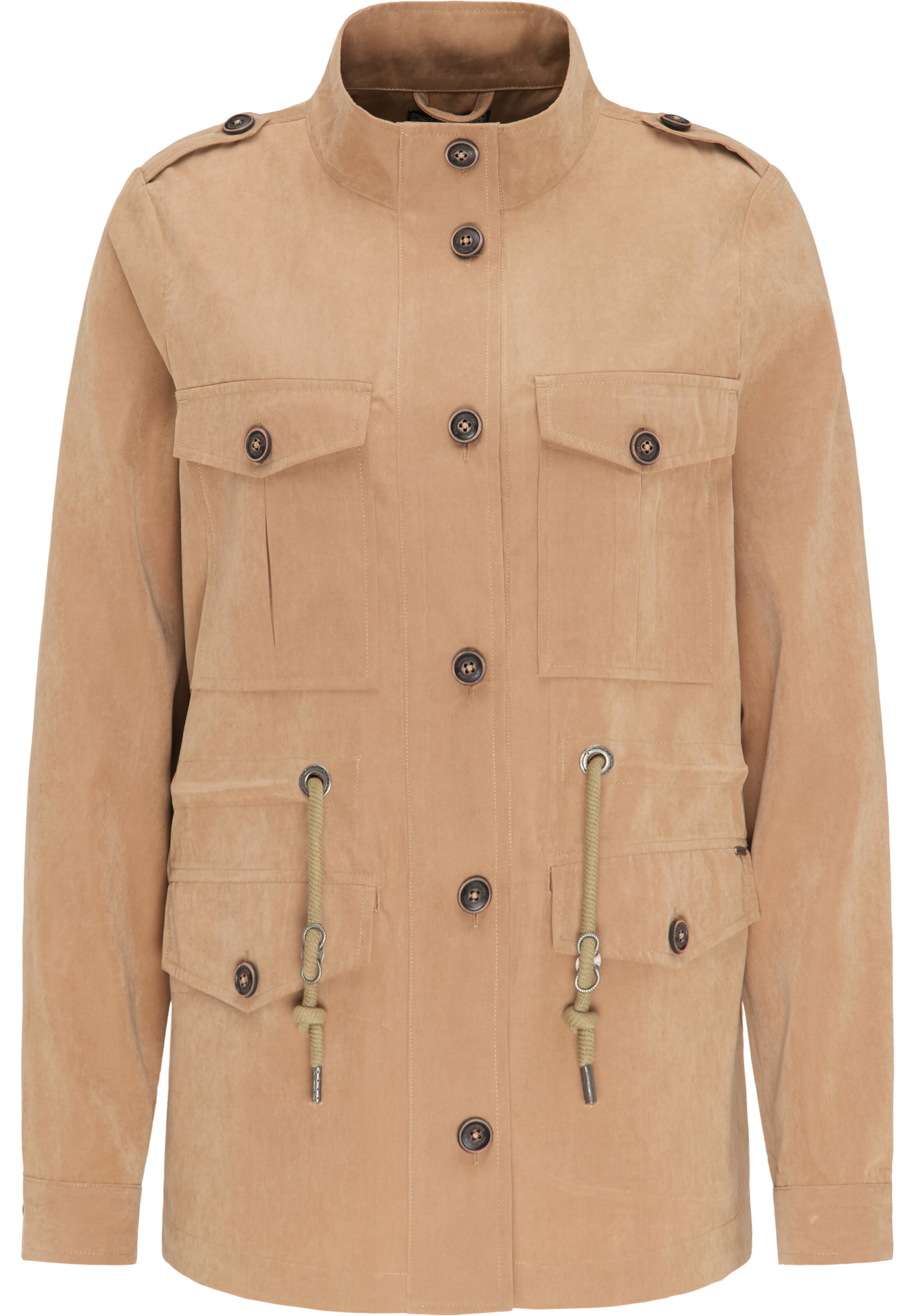 DreiMaster Vintage Übergangsjacke in Beige: Vorderseite