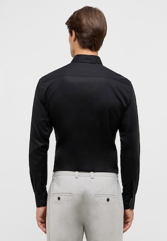 ETERNA Slim Fit Hemd in Schwarz