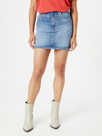 Jupe 'RACHEL' Pepe Jeans en bleu : devant