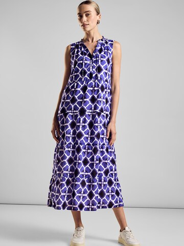 STREET ONE Shirt Dress in Blue