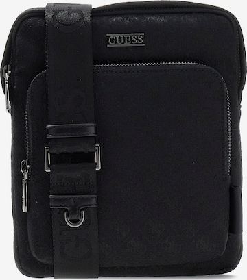 GUESS Сумка через плечо 'Boston' в Черный: спереди