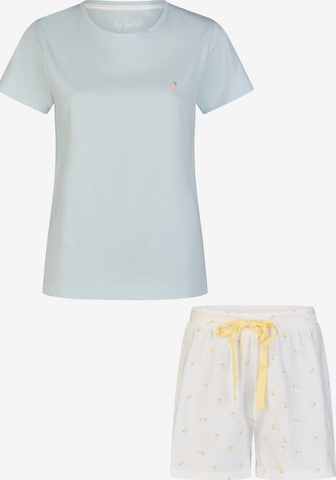 By Louise Pyjama in Blauw: voorkant