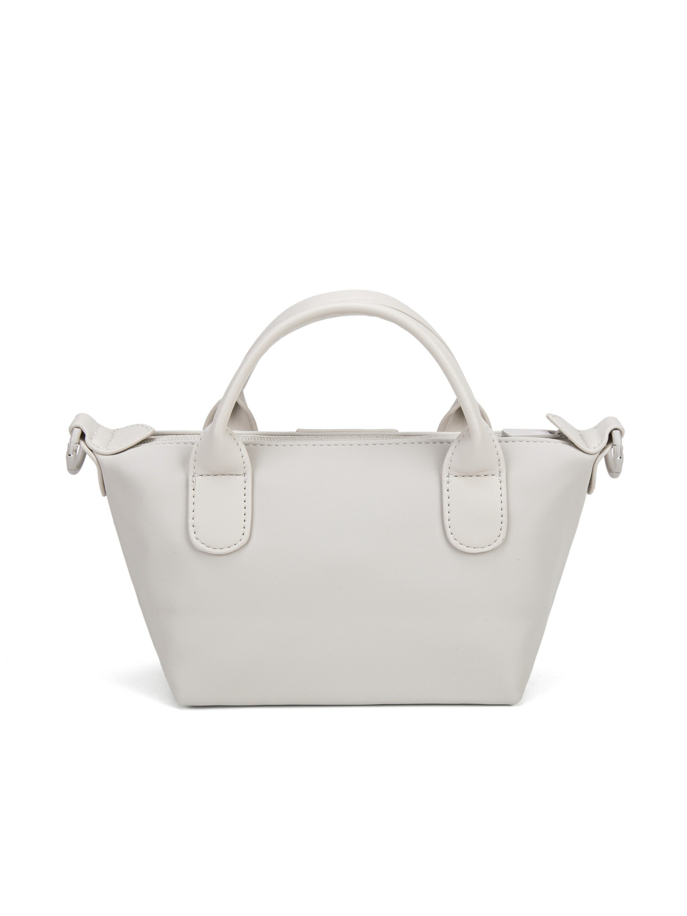 Borsa a mano 'Mini Borsa a Mano David Jones Doppi Manici Zip' di David Jones in beige