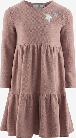 happy girls Dress in Pink: front