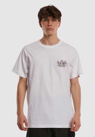 Mister Tee Shirt 'Zycre Beach' in Wit