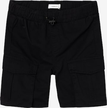 NAME IT Regular Trousers 'BEN' in Black: front