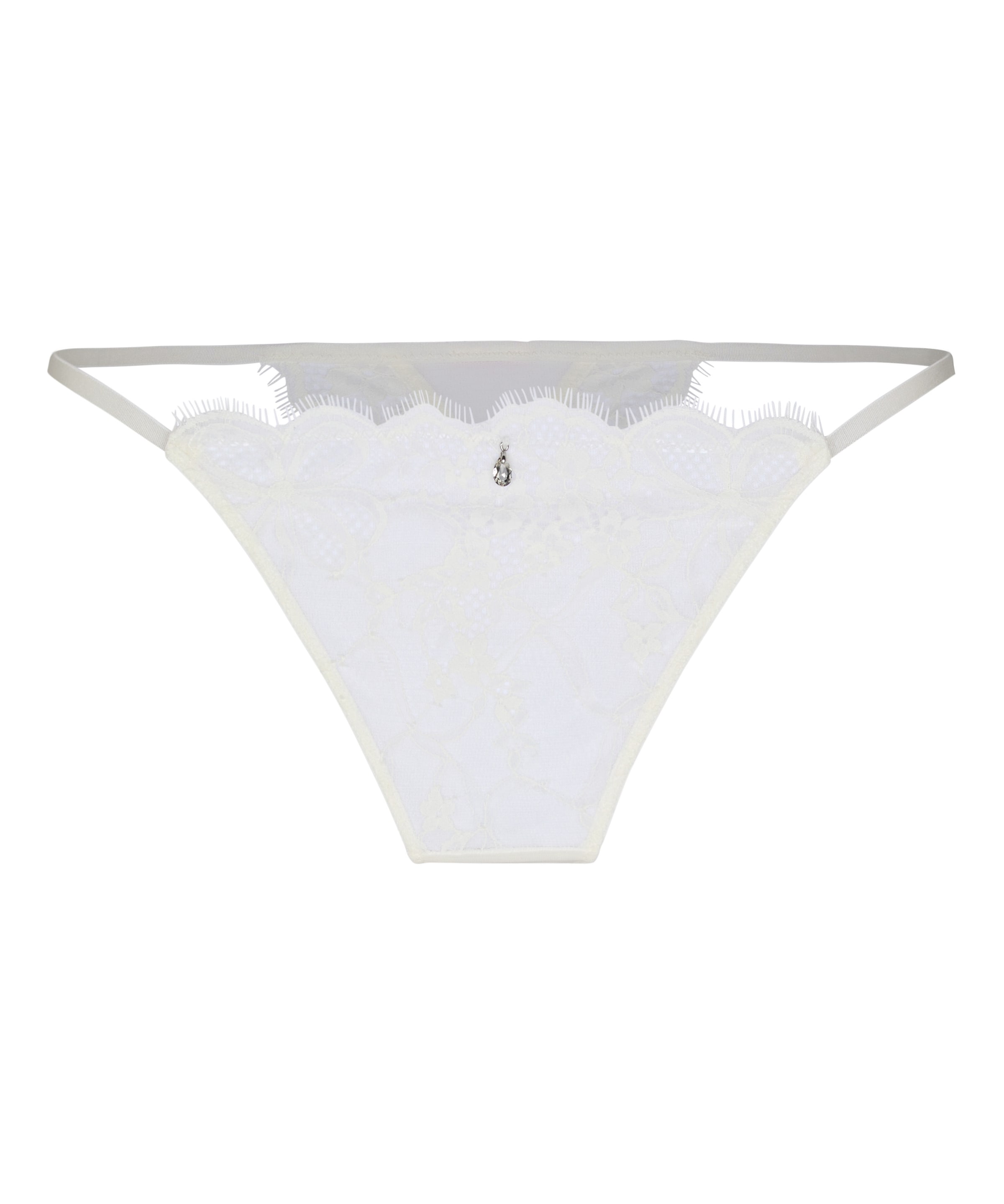 Hunkemöller String 'Prina' in White: front