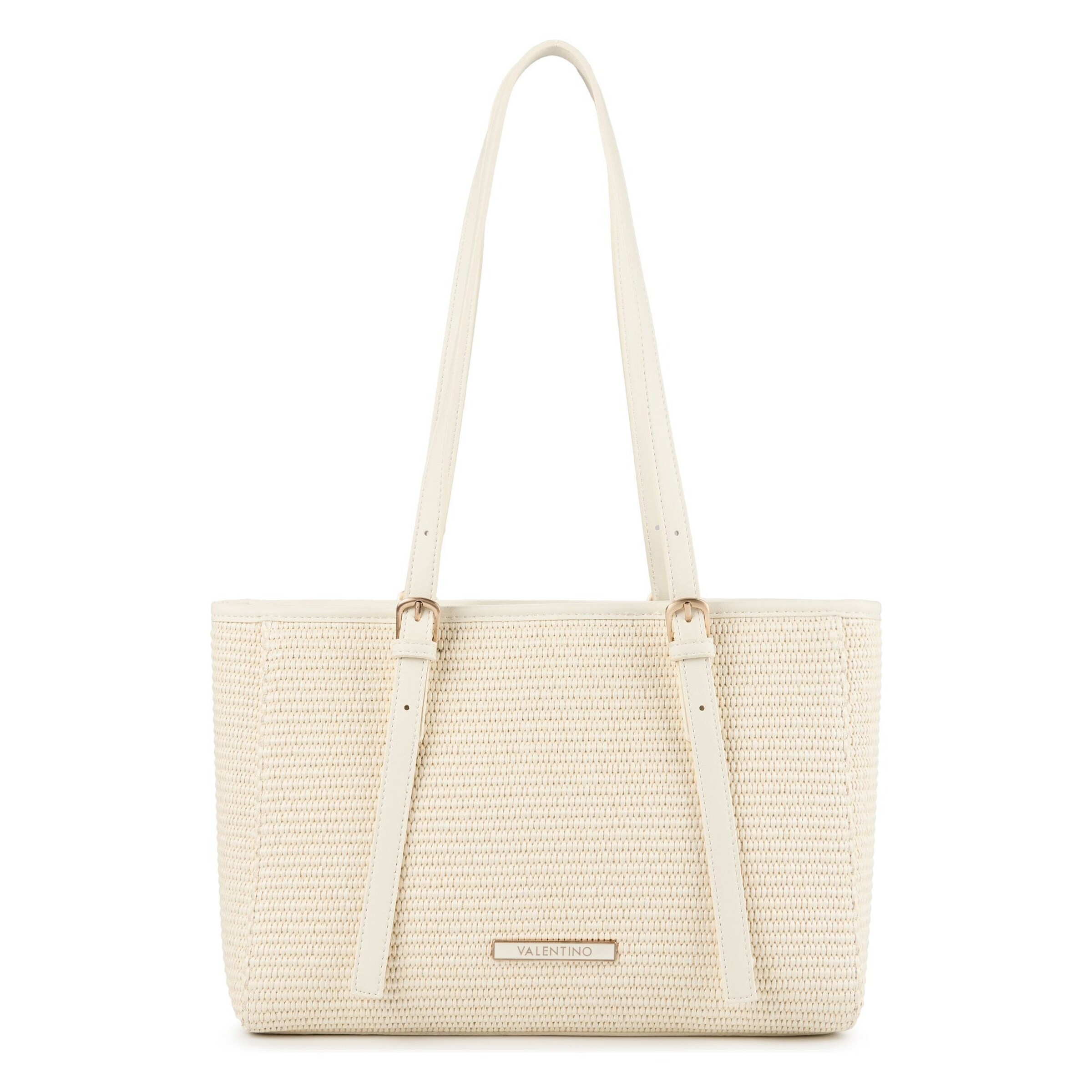 VALENTINO Shopper 'Erika Mir' in Wit: voorkant