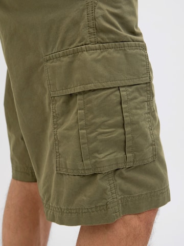 JACK & JONES - regular Pantalón cargo 'JWHZEUS' en verde