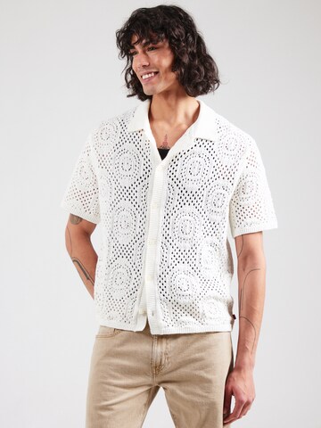 balta LEVI'S ® Kardiganas 'CAMP': priekis