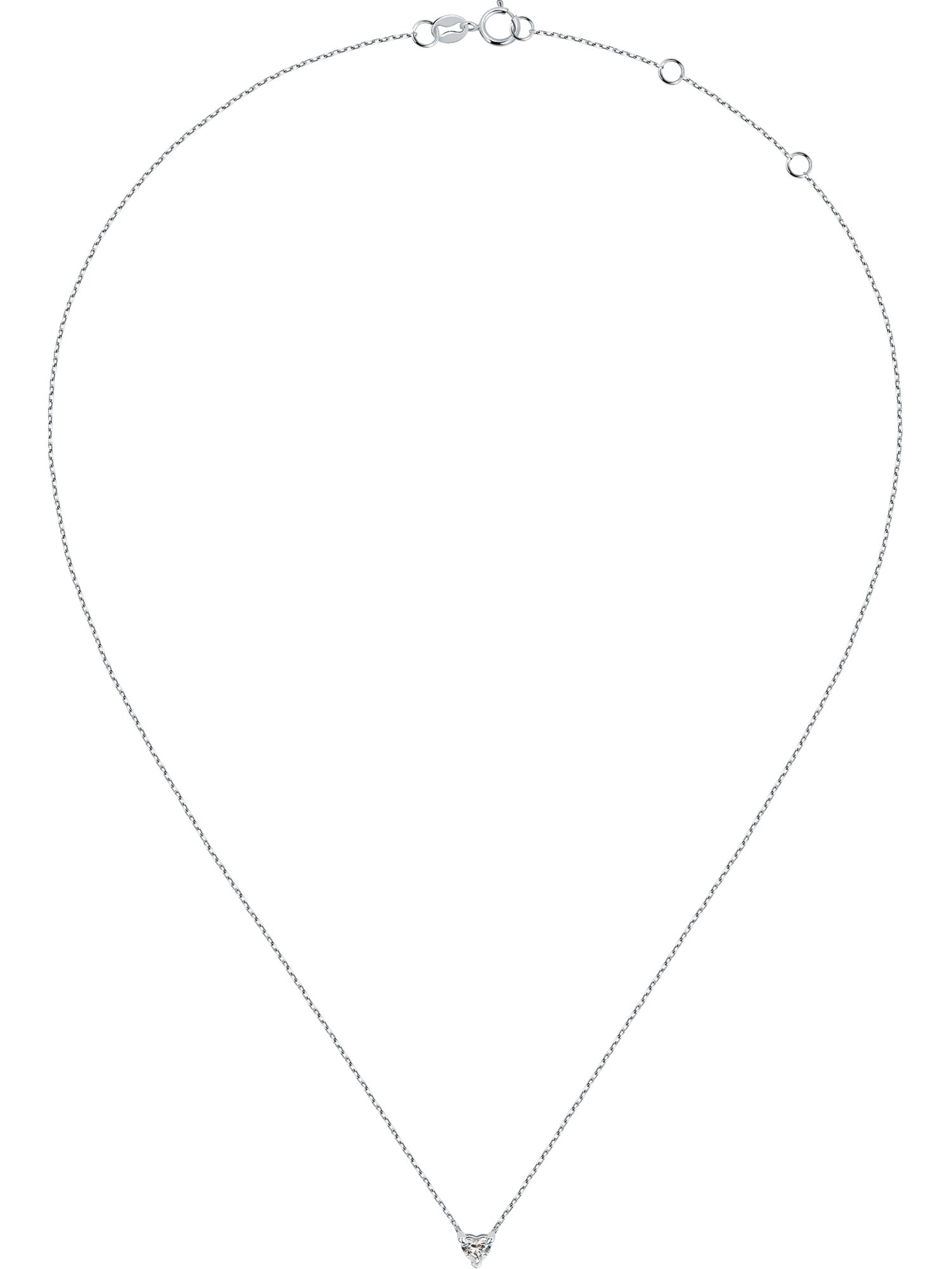 Live Diamond Necklace in Silver