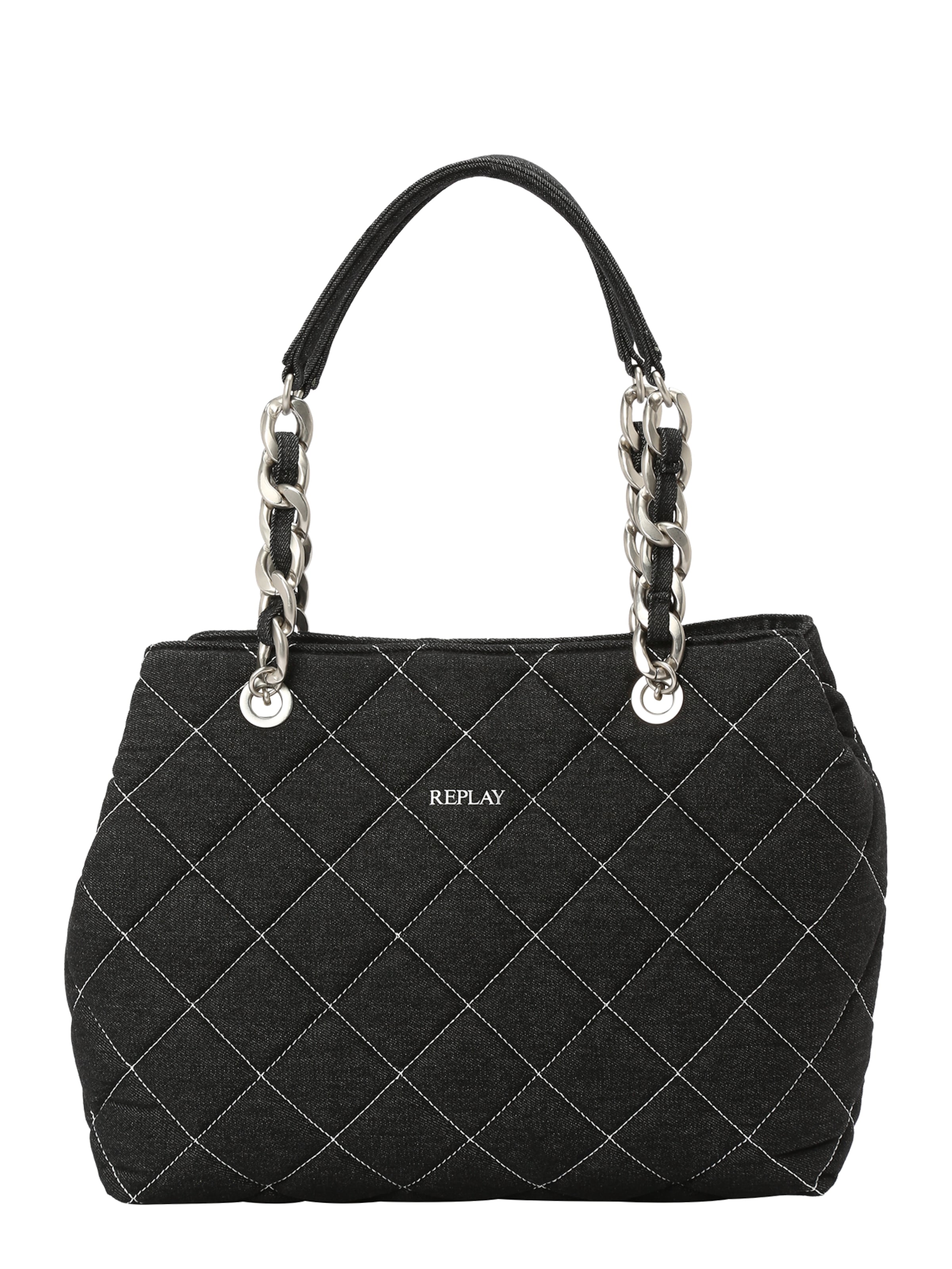 Sac bandoulière REPLAY en noir : devant