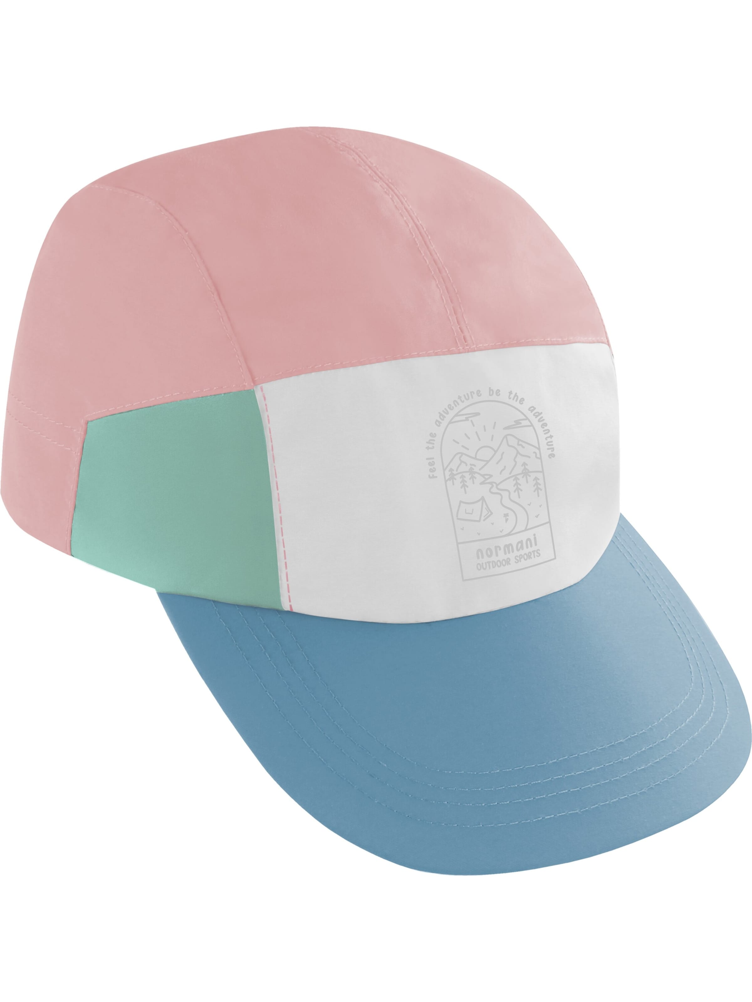 Chapeau normani en mélange de couleurs : devant