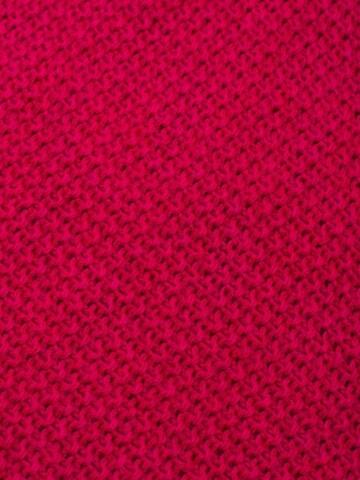 styleBREAKER Tuch 'Strick Dreiecktuch Einfarbig'‌‌‌ in Pink