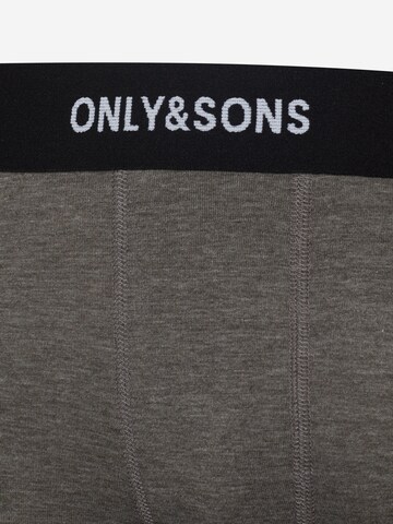 Only & Sons Boxershorts 'Fitz' i grå