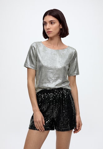 MOS MOSH - Camiseta 'MMNiva' en plata