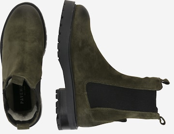 PAVEMENT Chelsea boots 'Katelyn' i grön