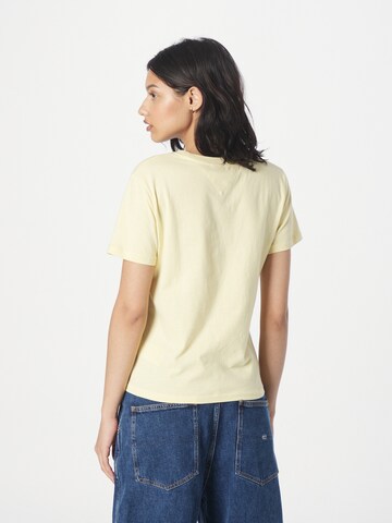 T-shirt Tommy Jeans en jaune