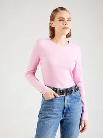 PIECES Shirt 'Ruka' in Lila: Vorderseite