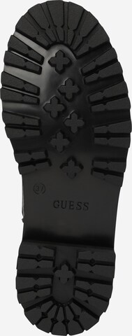 GUESS Schnürstiefelette 'Badae' in Schwarz