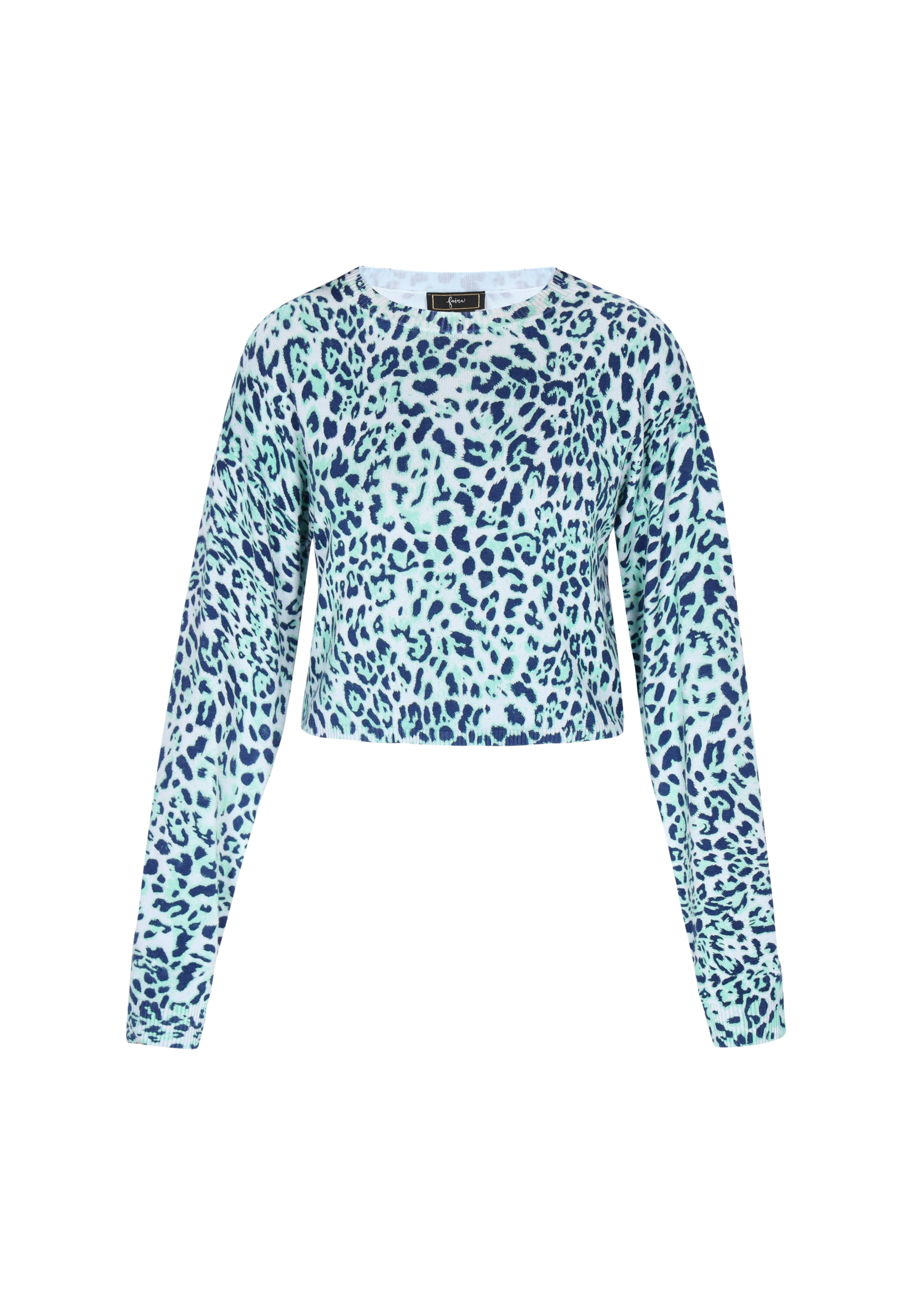 faina Sweater in Blue: front