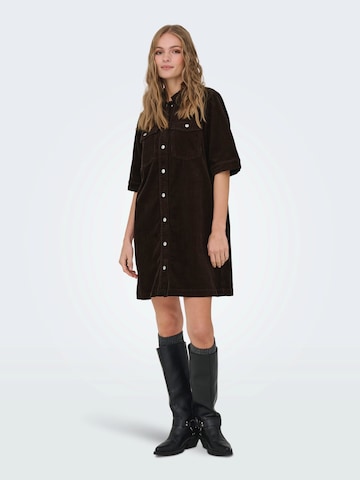 JDY - Vestido camisero 'JDYSHIRAZ' en marrón: frente