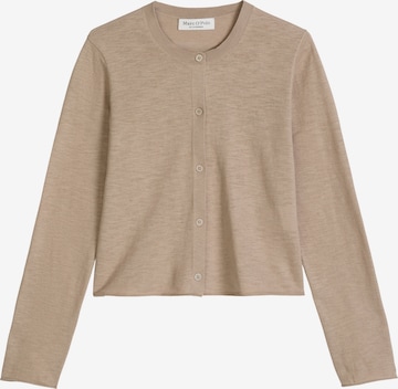 Marc O'Polo Strickjacke in Braun: Vorderseite