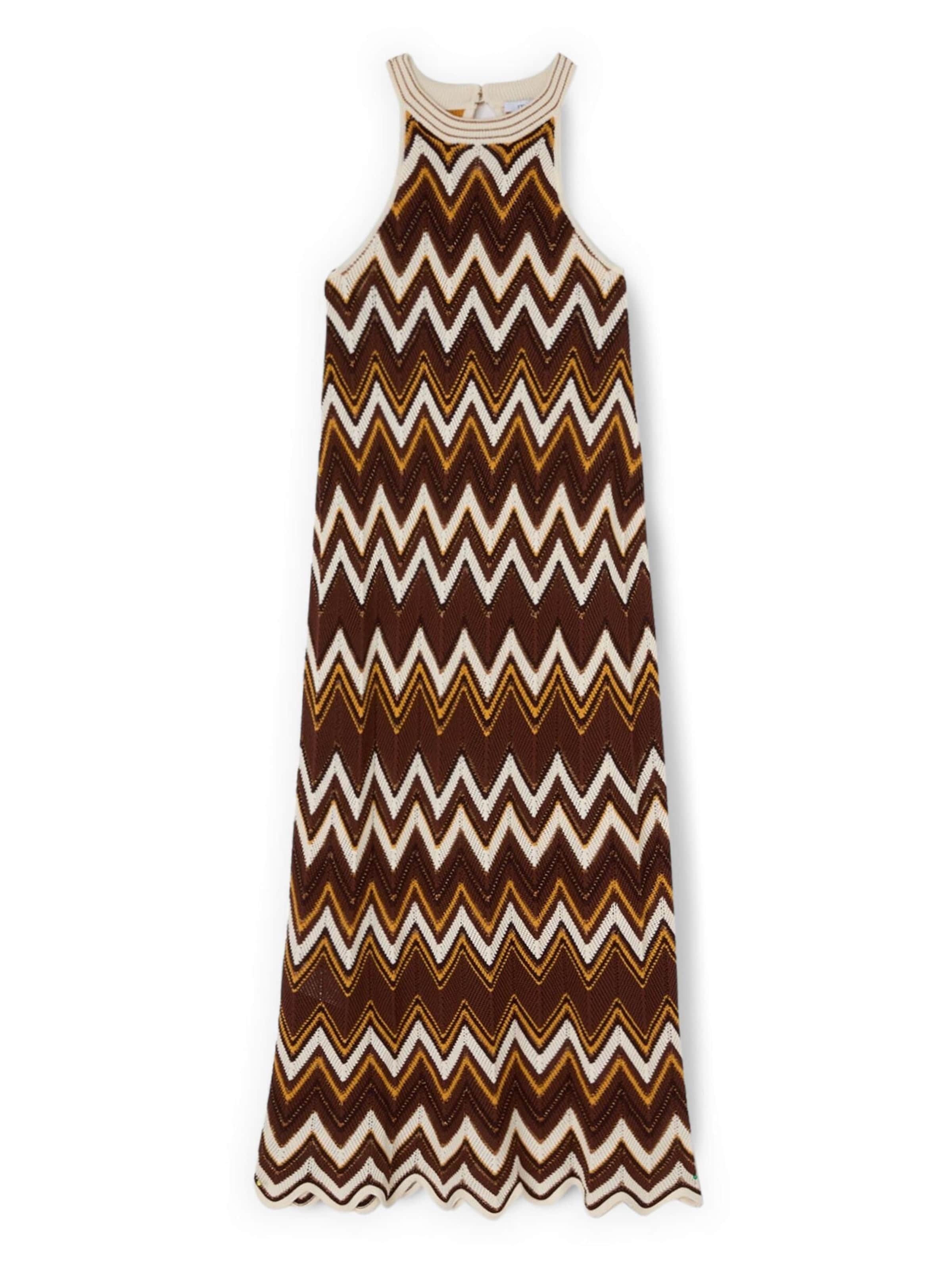 MOTIVI Kleid‌‌‌‌‌‌‌‌‌‌ in Braun: Vorderseite
