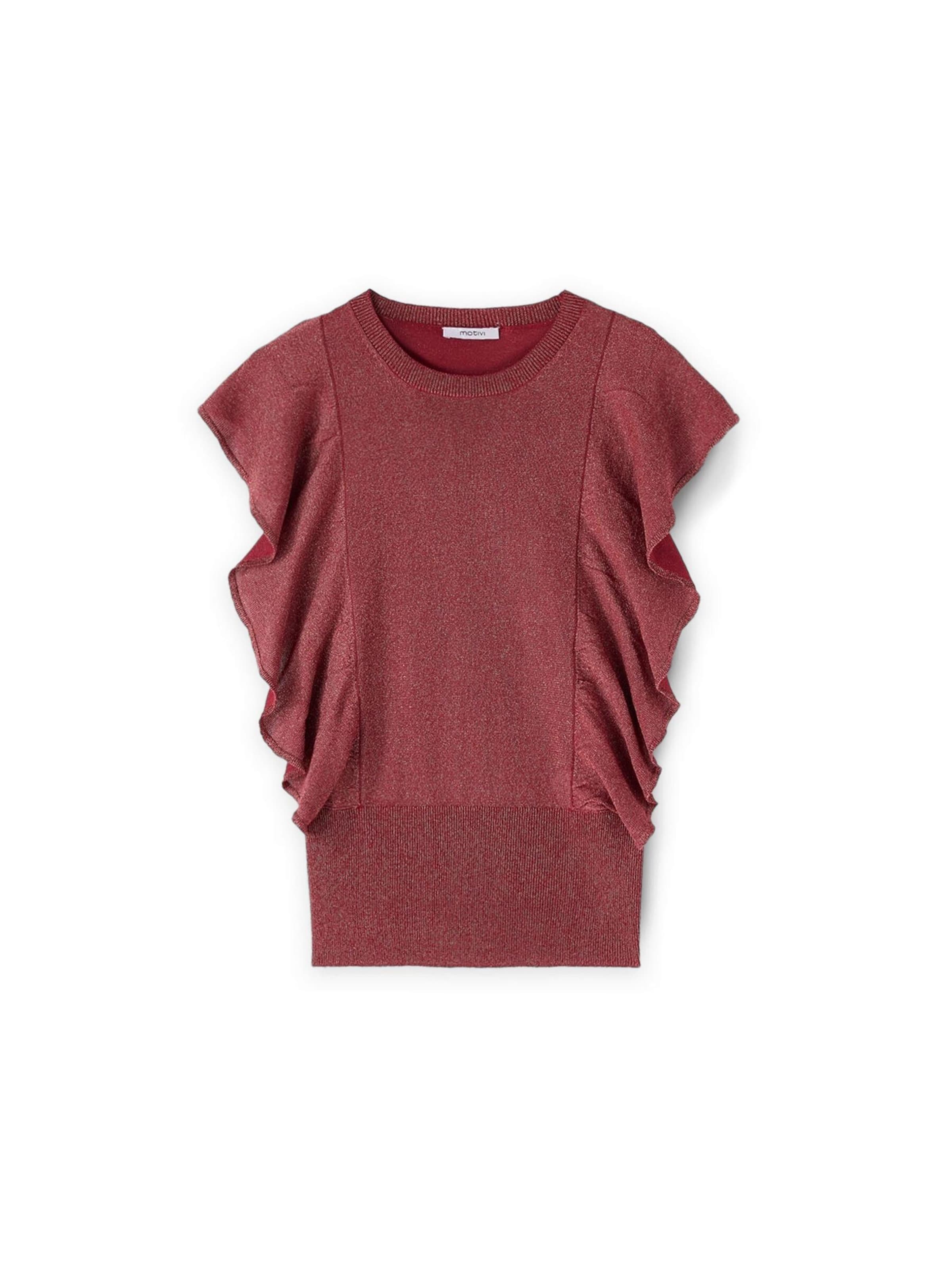 MOTIVI Sweater in Red: front