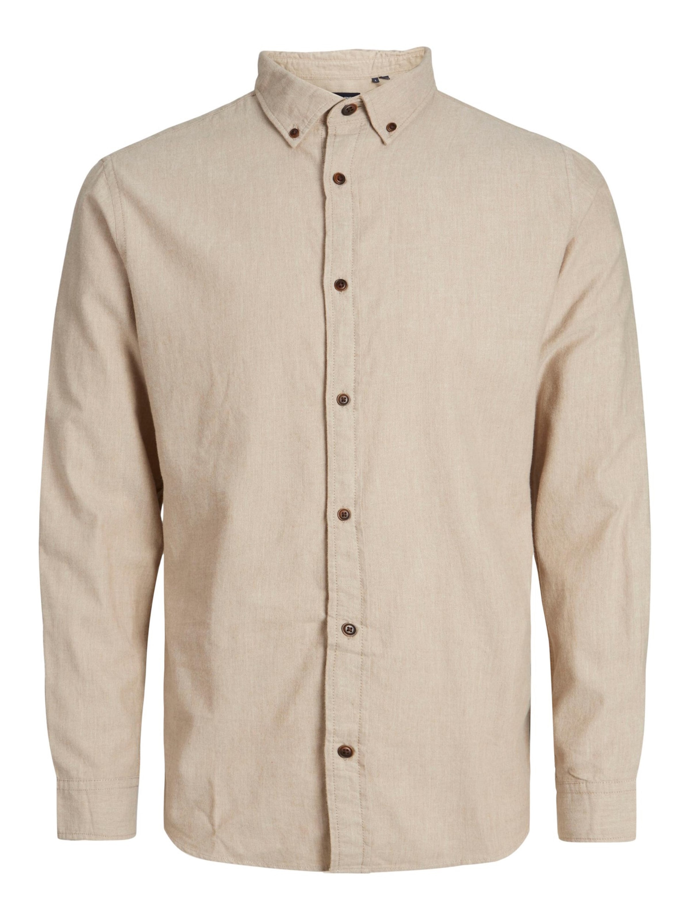 Regular fit Cămașă 'Heather' de la JACK & JONES pe bej: față