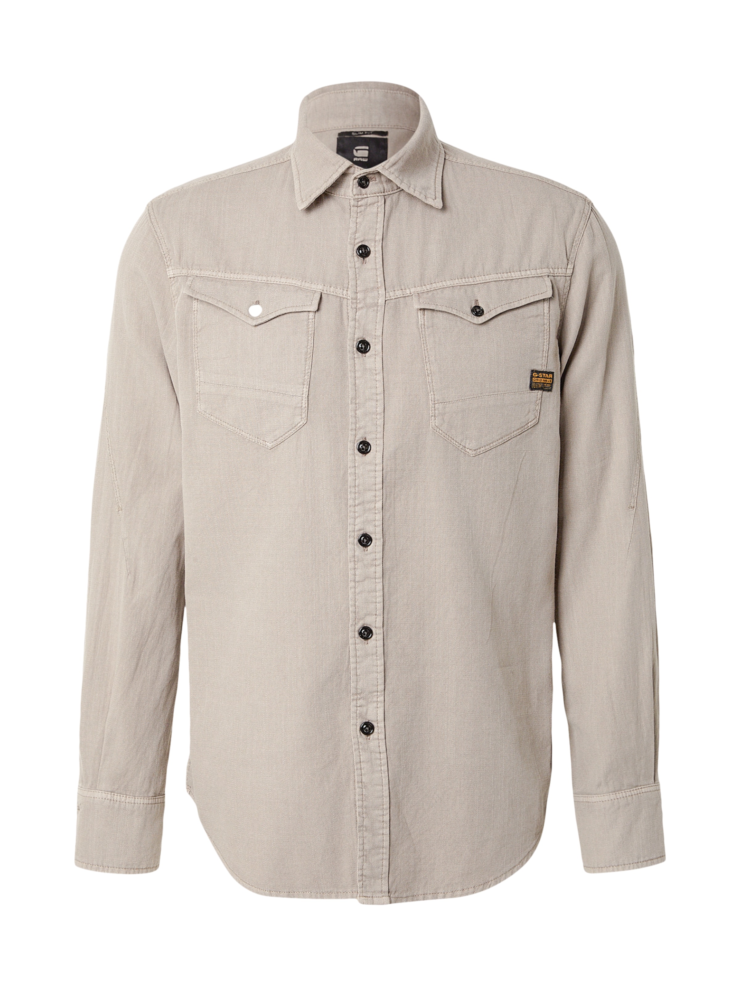 Slim fit Camicia di G-STAR in grigio: frontale