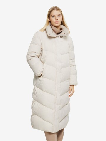 ESPRIT Winter Coat in White: front