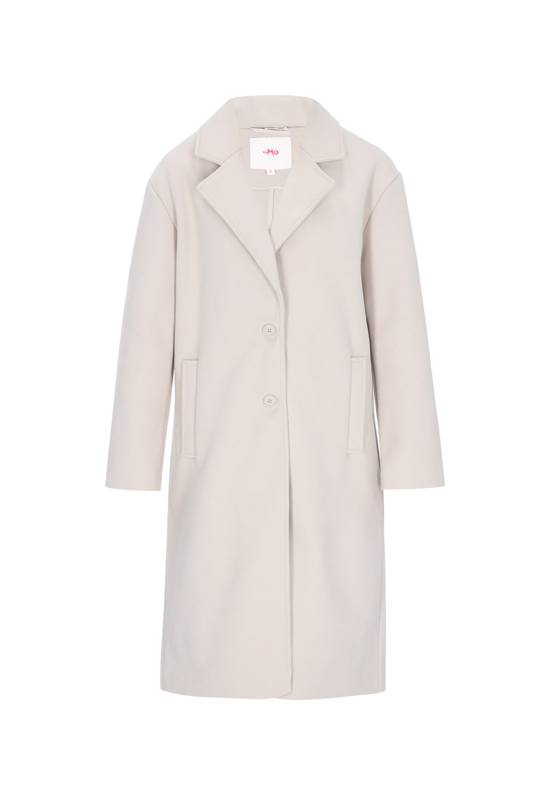 MYMO Prechodný kabát - Béžová: predná strana