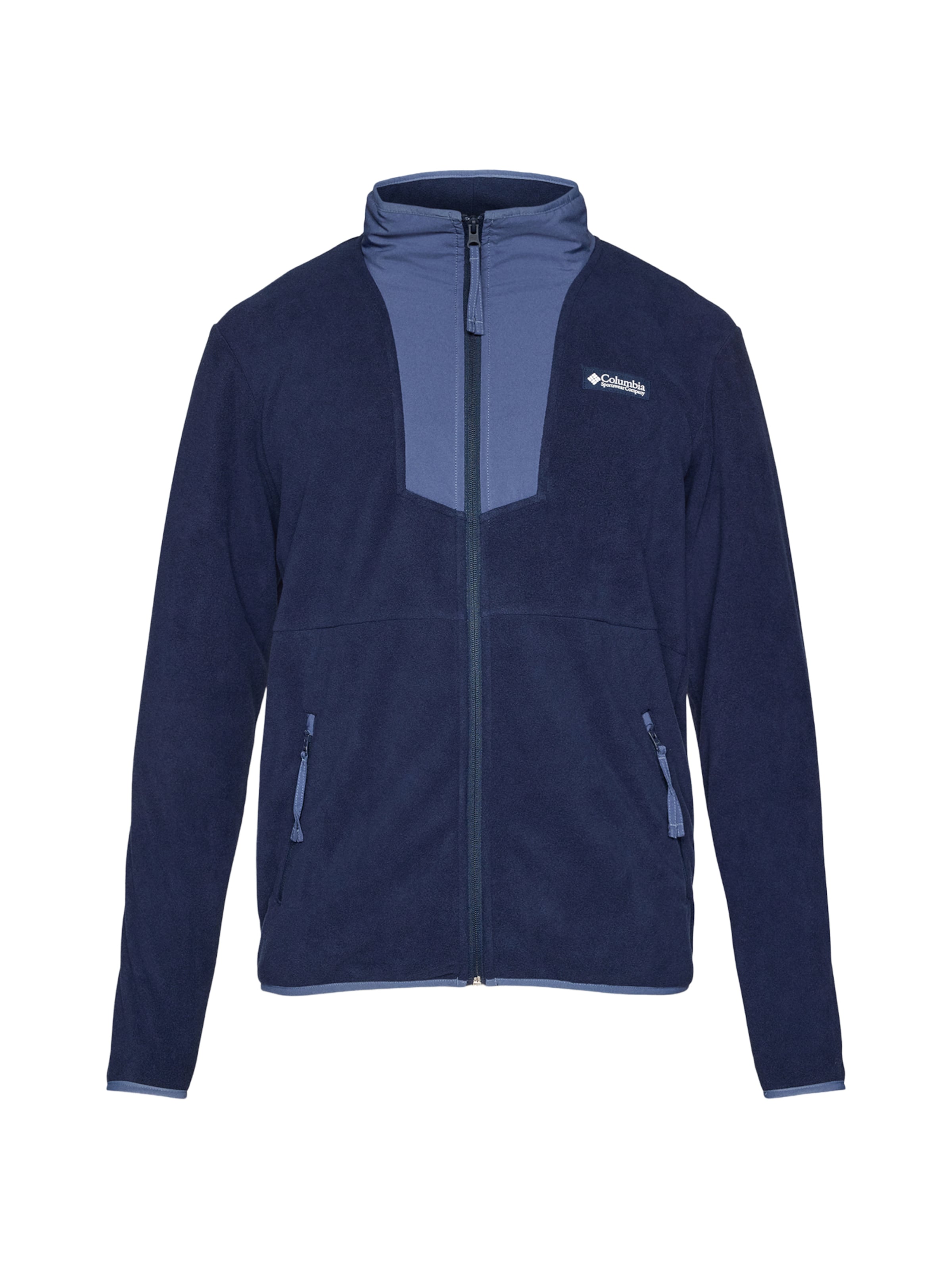 COLUMBIA Athletic fleece jacket 'Sequoia Grove' in Blue: front