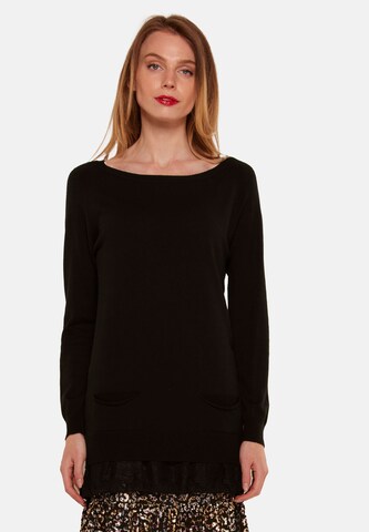 TOOche Dress in Black: front