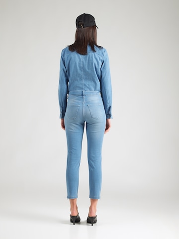 MAC Úzky strih Džínsy 'Dream Chic' - Modrá